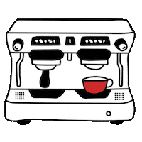 Cafe Espresso Sticker by Epubeans