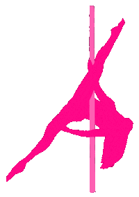 XimenaART pole poledance poledancer poledancing Sticker