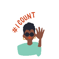 Census2020 Countmein Sticker by CACensus