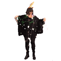 Sad Christmas Sticker by Simone Arena