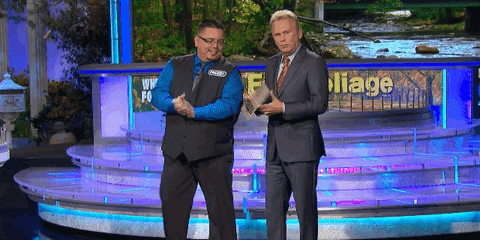 cheering win GIF by Wheel of Fortune