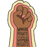 Organize Womens Rights Sticker by INTO ACTION