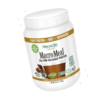Vegan Chocolate Sticker by MacroLife Naturals