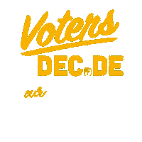 Democrats Go Vote Sticker by Creative Courage