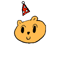 Christmas Bear Sticker