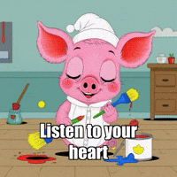 Peace Love GIF by The Pigasso