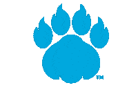 Cougar Paw Cougars Sticker by Mount Vernon Nazarene University