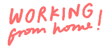 Workingfromhome Sticker by Fayth