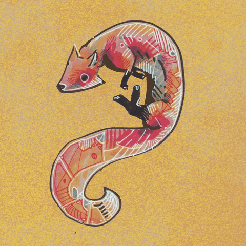 franklouisallen giphyupload art animation fox GIF