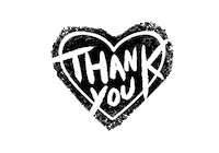 HightailHair thank you thanks grateful thankful Sticker
