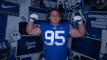 Byu Football GIF by BYU Cougars