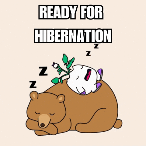 Tired Good Night GIF by Magic Eden