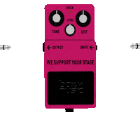 Guitar Sticker by Bax Music