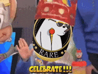 Celebrate Happy Birthday GIF by SuperRareBears