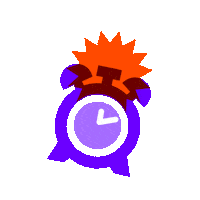 Time Clock Sticker by Younited