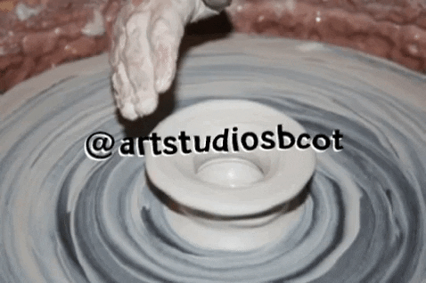 Artstudiosbcot giphygifmaker sculpture clay pottery GIF