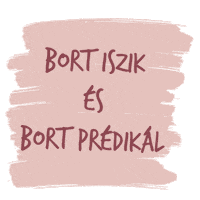Wine Sticker by PostaBorhaz