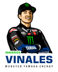 islahuddinm motogp rider maverick vinales Sticker