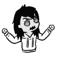 Angry Fire Sticker