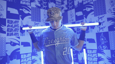 Creighton Bluejays Baseball GIF by Creighton University Athletics