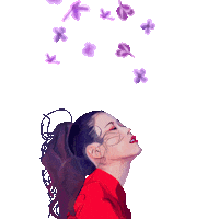 Iu Lilac Sticker