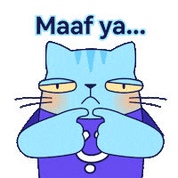 Sad Cat Sticker