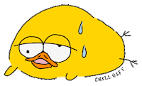 chill__gift hot funny cute tired Sticker