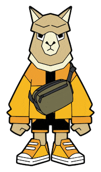 alpakagear bag backpack edc tote bag Sticker