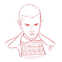 Stranger Things Sticker by NETFLIX