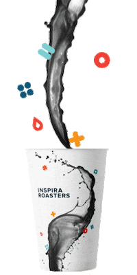 Coffee Cafe Sticker by Inspira Roasters