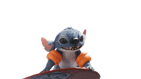 Excited Lilo And Stitch Sticker by Walt Disney Studios