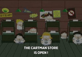 cartman camp GIF by South Park 