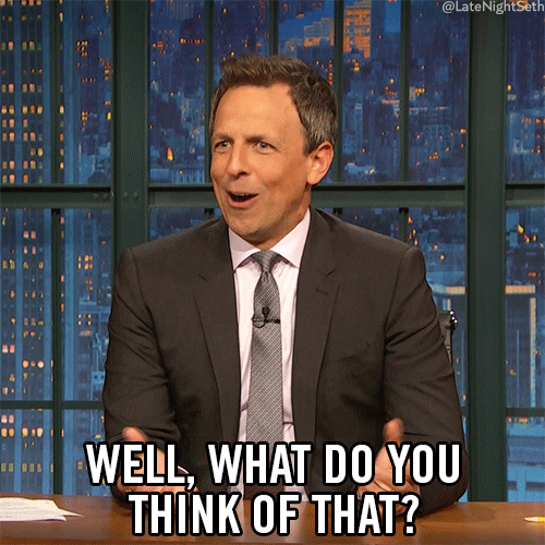 what do you think seth meyers GIF by Late Night with Seth Meyers