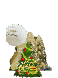 Wishing Merry Christmas Sticker by Global Tara Entertainment