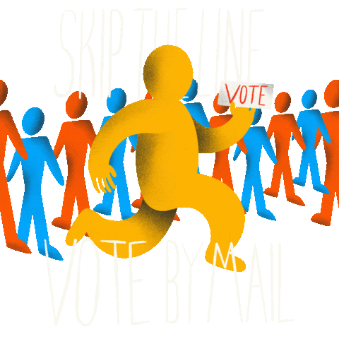 Stay Home Election 2020 Sticker by INTO ACTION
