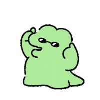 hoangageo happy dance party dancing Sticker