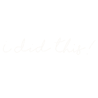I Did This Sticker