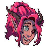 Demon Girl Sticker
