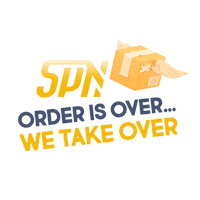 spncourier delivery spn logistics courier Sticker