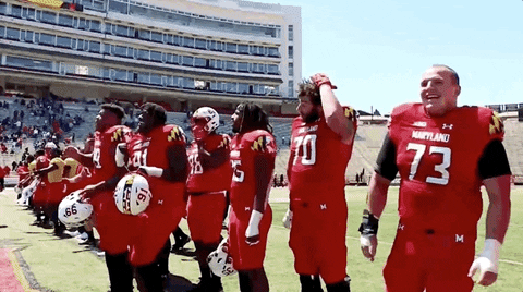 College Sports Dancing GIF by Maryland Terrapins