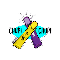 lbcreativa helado uva chupi comida venezolana Sticker