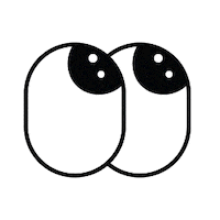 Eyes Sticker by Le Bonbon