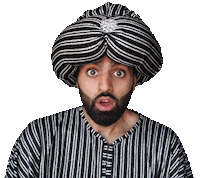 Shocked No Way Sticker by The Sultan