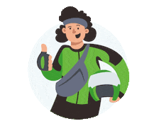 let's go love Sticker by GO-JEK