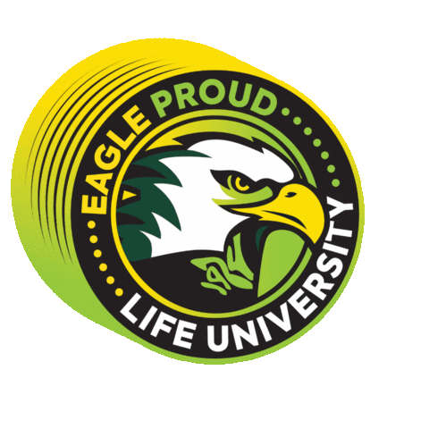 Sticker by Life University