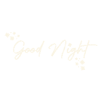 Sleepy Good Night Sticker