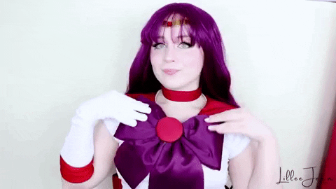 Sailor Moon Smile GIF by Lillee Jean