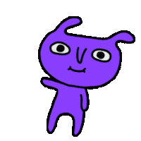 MonsterArhar dance purple shake swing Sticker