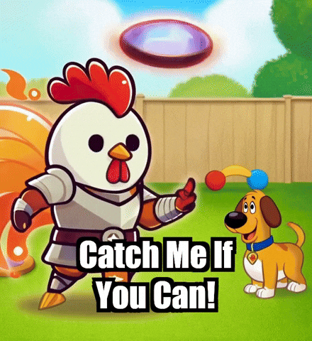 Catch Me If You Can Fun GIF by Zorooster