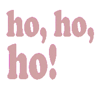 Ho Ho Ho Christmas Sticker